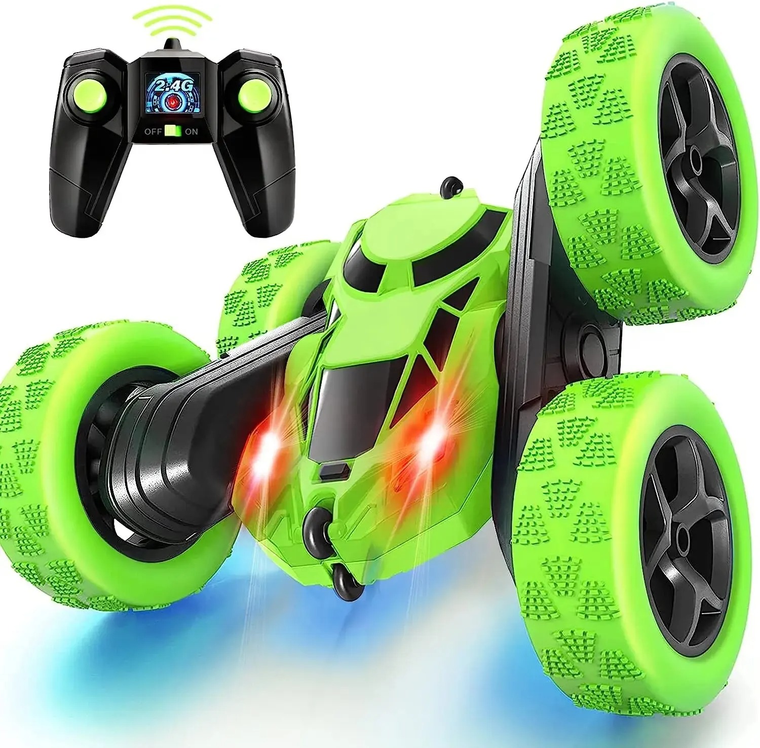 Rc Hobby Pro - RC Stunt Car Children Double Sided