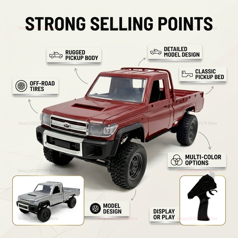 MN82 4WD Off-Road RC Car with  - Hobby Quality Rc Cars avaliação e preço