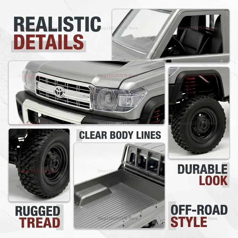 MN82 4WD Off-Road RC Car with  - Hobby Quality Rc Cars avaliação e preço