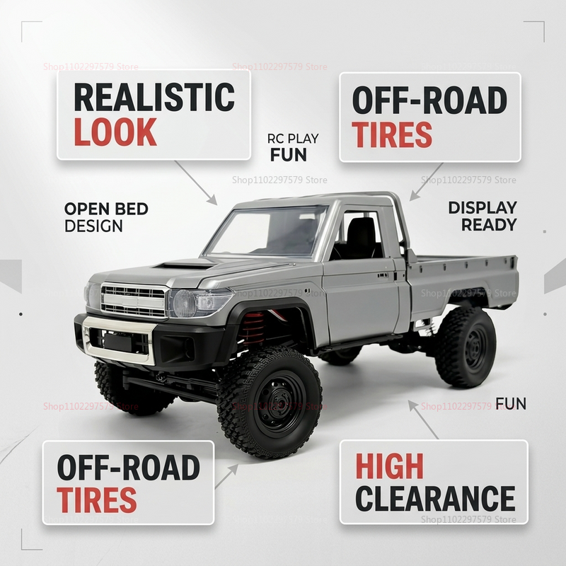Upgraded MN82 PRO Off-Road Car - Rc Hobby Grade Cars avaliação e preço