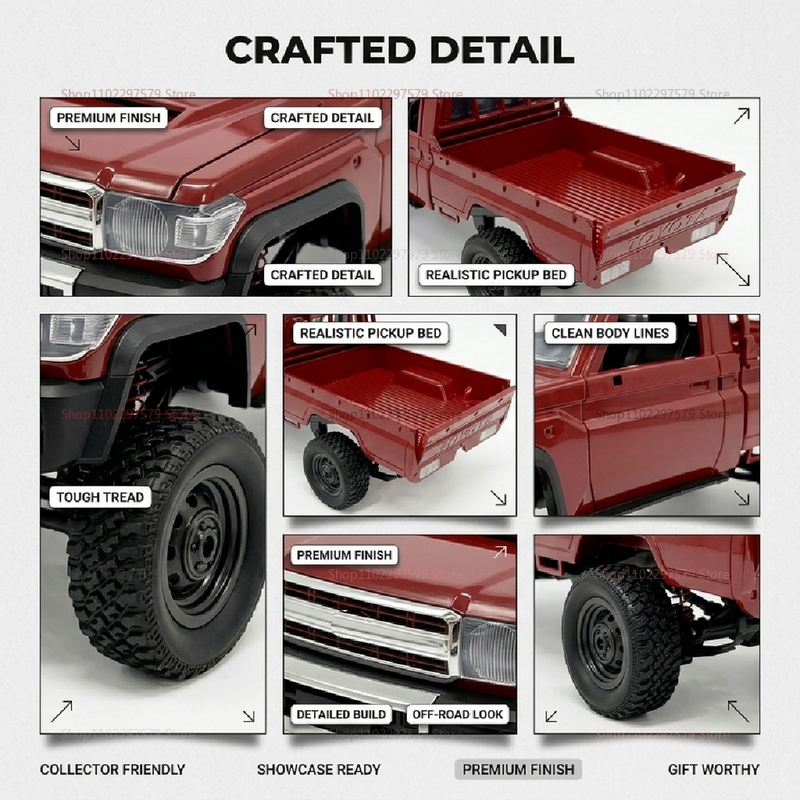 Upgraded MN82 PRO Off-Road Car - Rc Hobby Grade Cars avaliação e preço