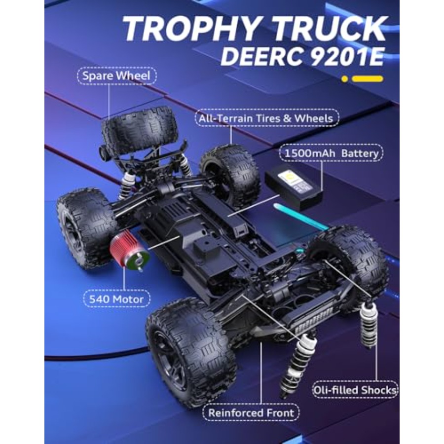 9201E 1:10 Large Remote Contro - Rc Hobby Grade Cars avaliação e preço