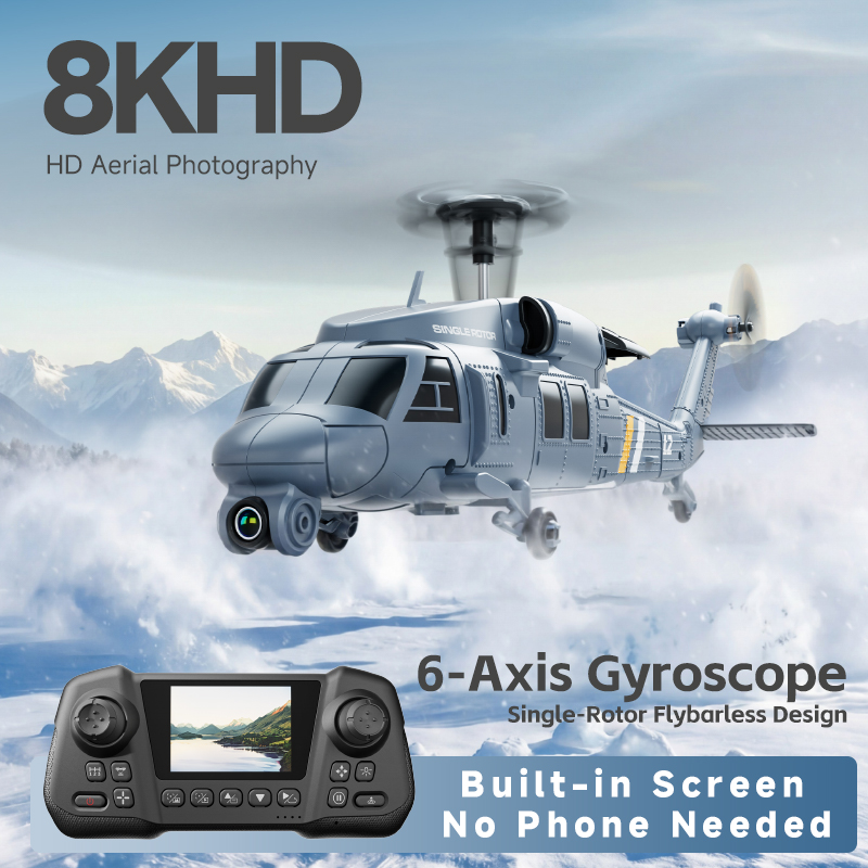 4DRC New L2 8K HD Camera RC He - Gyroscope Rc Module avaliação e preço