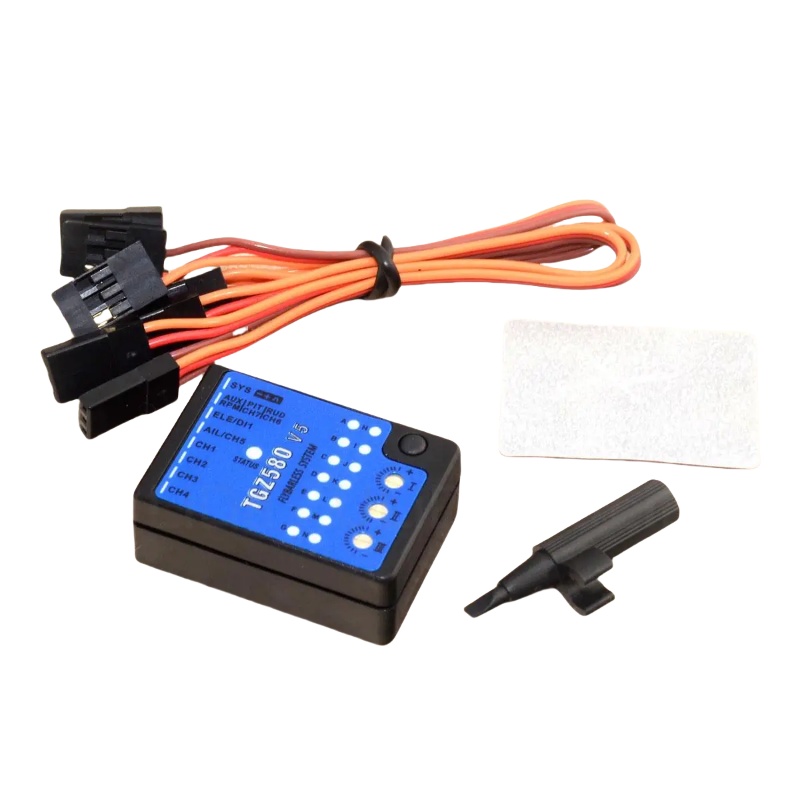GZ580 V5 3-Axis Flybarless Gyr - Gyroscope Rc Module avaliação e preço