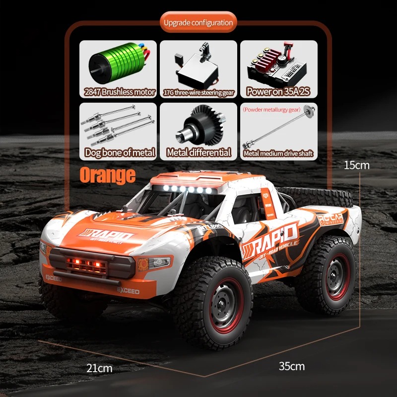 JJRC Q130 1:16 70KM/H 4WD RC C - Rc Hobby Pro avaliação e preço