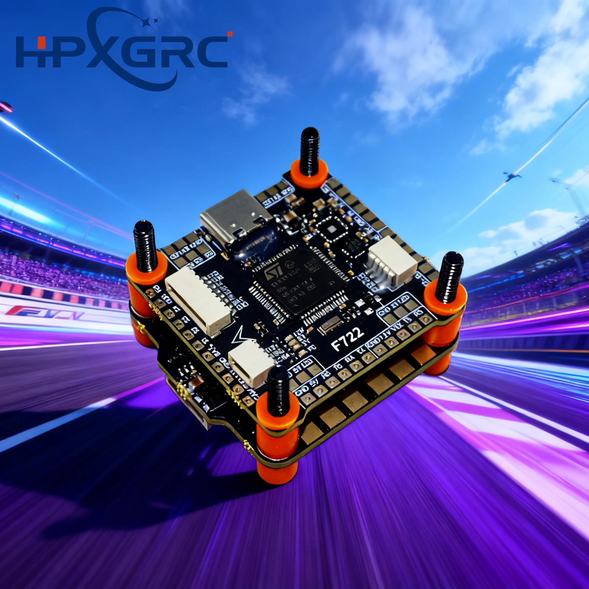 HPXGRC F405/F722 55A STACK 426 - Gyroscope Rc Module avaliação e preço