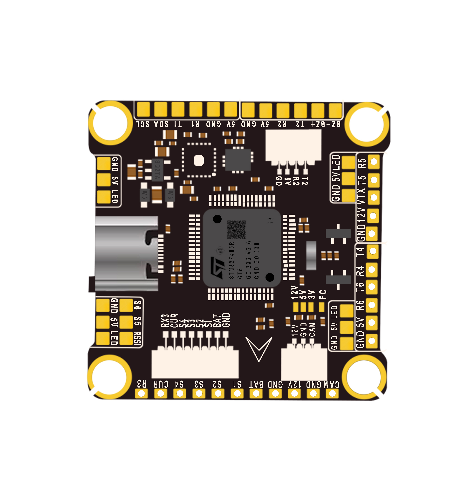HPXGRC F405/F722 55A STACK 426 - Gyroscope Rc Module avaliação e preço