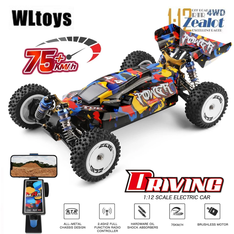 WLtoys 124017 124007 75KM/H  R - Rc Hobby Pro avaliação e preço