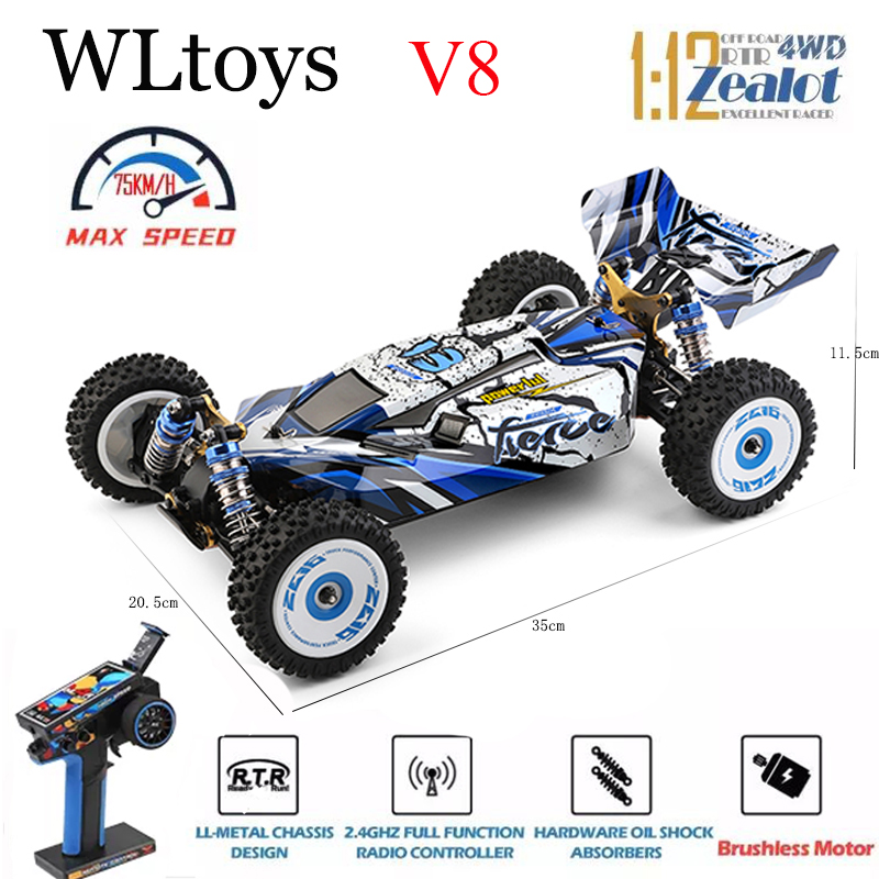 WLtoys 124017 124007 75KM/H  R - Rc Hobby Pro avaliação e preço