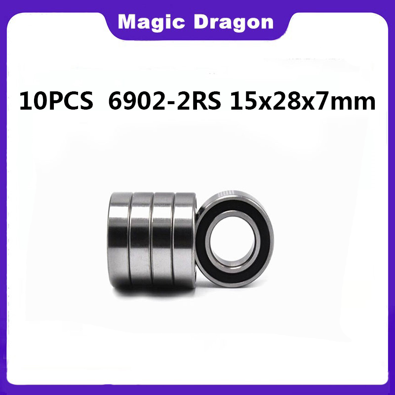 10PCS 6902RS Bearing 15x28x7 m - Hobby Quality Rc Cars avaliação e preço