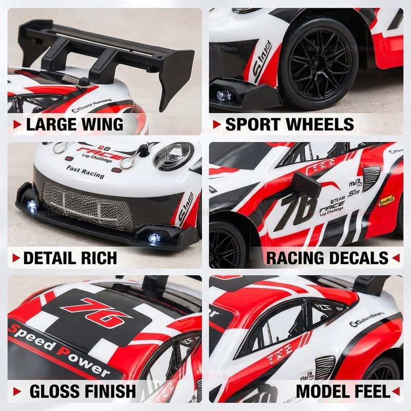 4WD-2.4G Drift Racing Car 1:24 - Hobby Quality Rc Cars avaliação e preço