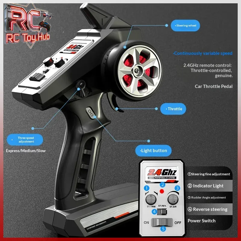 Brushless 4wd Rc Car High Spee - Rc Hobby Grade Cars avaliação e preço