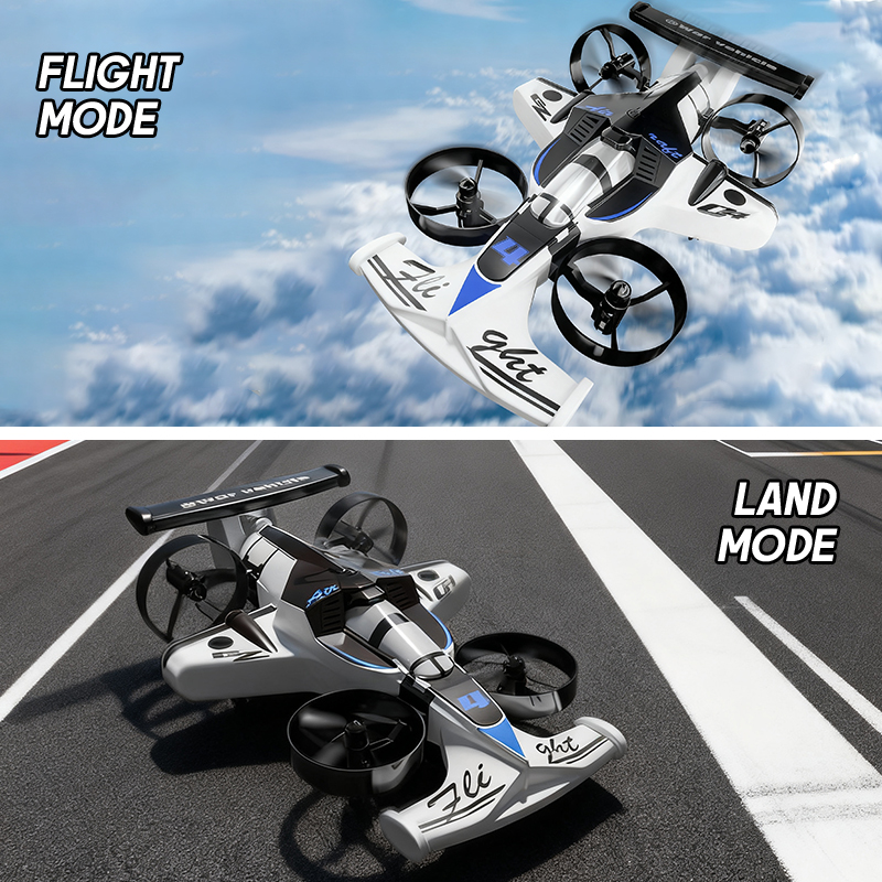 2in1 Mini Drone Air-Ground Fly - Rc Hobby Pro avaliação e preço