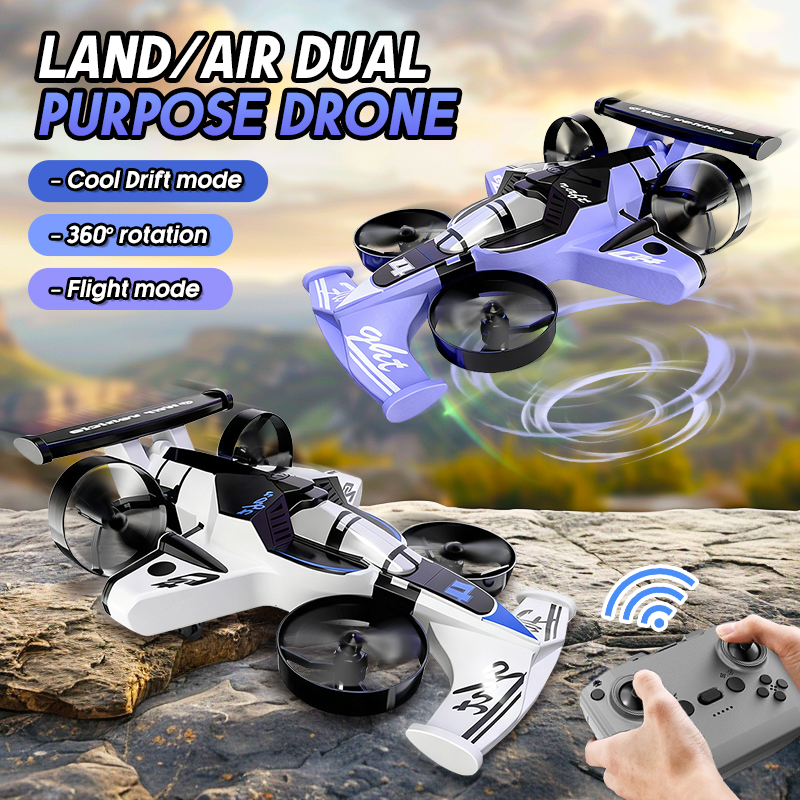 2in1 Mini Drone Air-Ground Fly - Rc Hobby Pro avaliação e preço