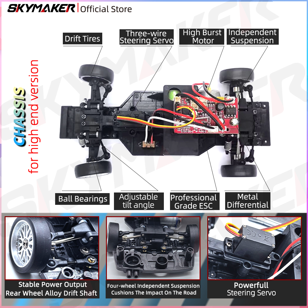 Skymaker LDRC 1/18 RC Drift Ca - Gyroscope Rc Module avaliação e preço